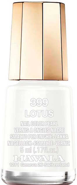 Lakier do paznokci Mavala 399 Lotus 5 ml (7618900913998) - obraz 1