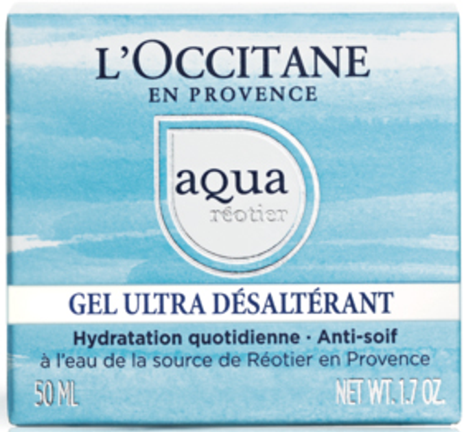 Ultranawilżający Żel do twarzy L'Occitane en Provence Aqua 50 ml (3253581505441) - obraz 2