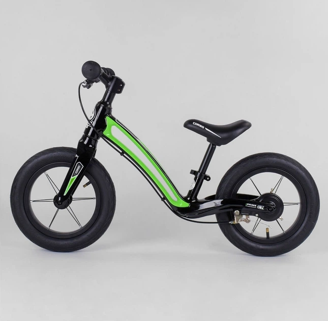 Дитячий Велобіг Corso "Prime C7" 92197 на магнієвій рамі. Колеса 12", заднє ручне гальмо - зображення 2