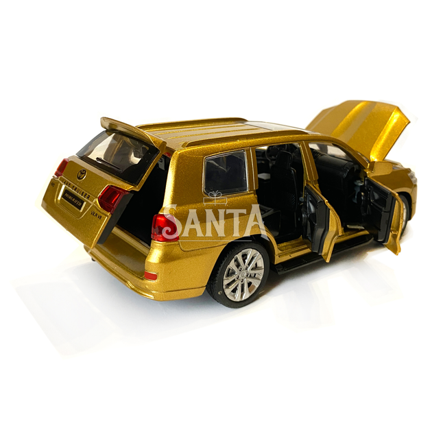 Машинка металлическая детская Toyota Land Cruiser V8