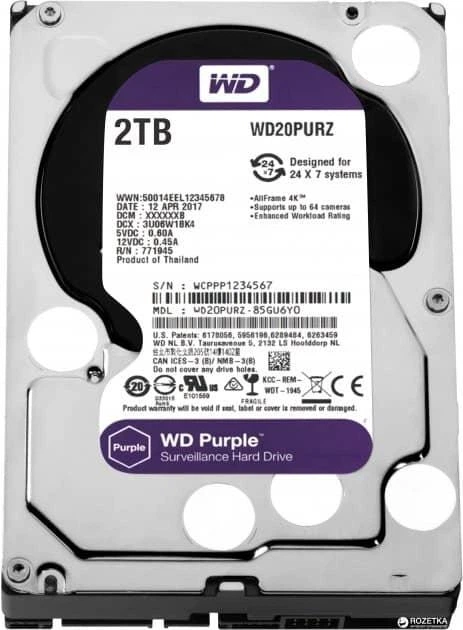Western Digital wd20eurx-63t0fy0 2tb WD20EURX-63T0FY0 | Western Digital | Desktop Hard Drive