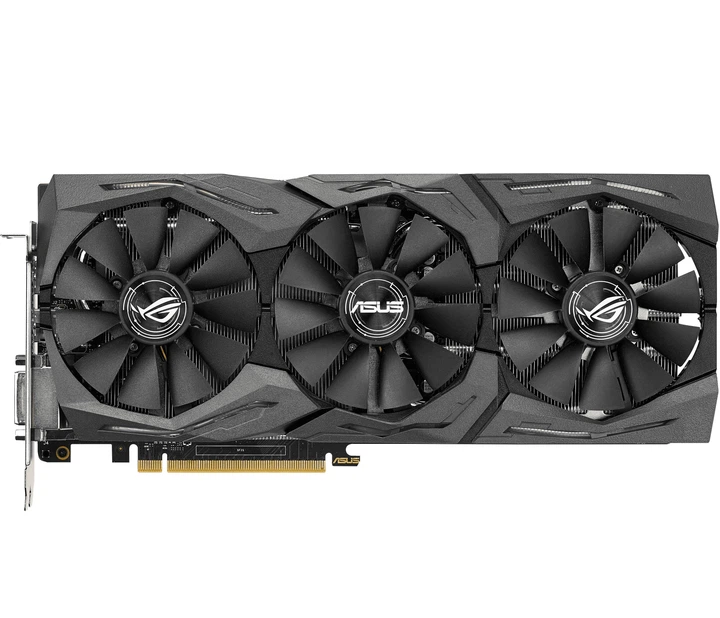 Відеокарта ASUS GTX 1080 8Gb Strix OC 11Gbs (ROG STRIX-GTX1080-A8G