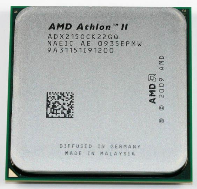 Процесор AMD Athlon II X2 215 (ADX215OCK22GQ) (sAM3, 2T, 2.7 ГГц) Б/в ...