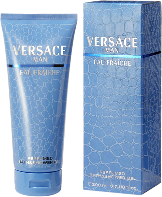 Парфумований гель для душу для чоловіків Versace Eau Fraiche 200 мл від Rozetka на платформі USKIDKA Акція на Парфумований гель для душу для чоловіків Versace Eau Fraiche 200 мл від Rozetka