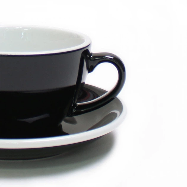 Блюдце Loveramics Egg Black 14,5 см (C088-22BBK) - изображение 2