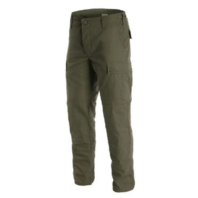 Тактические брюки Mil-Tec Teesar RipStop BDU Slim Fit Olive 11853101-ХL - изображение 1