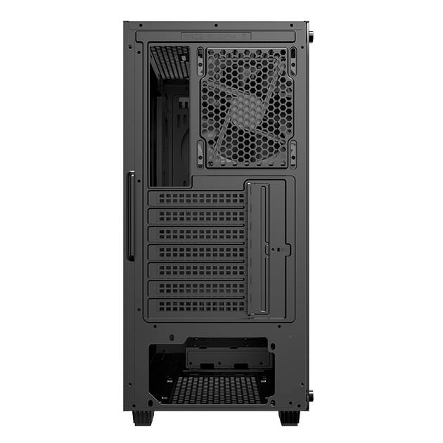 Корпус GameMax Fortress TG без блока живлення Middle/midi tower Чорний - Фото 5 Корпус GameMax Fortress TG без блока живлення Middle/midi tower Чорний - зображення 5