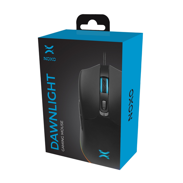 Мышь Noxo Dawnlight Gaming mouse Black USB (4770070881910) - изображение 6