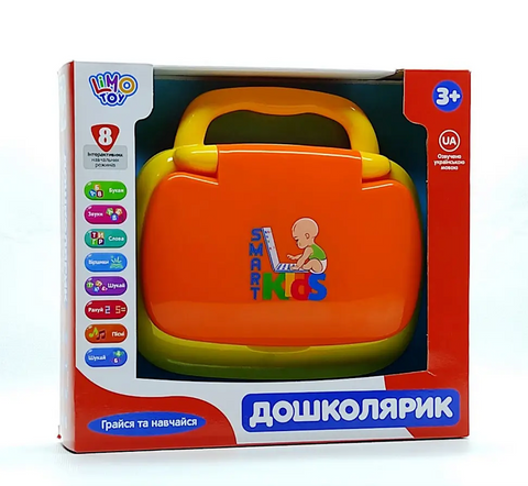 Інтерактивна іграшка Limo Toy Навчальний ноутбук (SK0022) - зображення 3