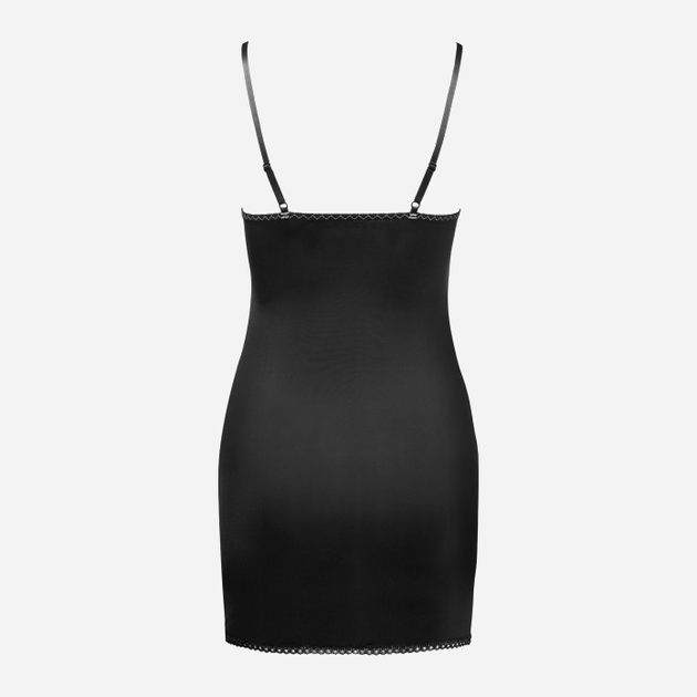 Еротичний комплект (пеньюар + трусики-стринги) LivCo Corsetti Fashion Gavrilann LC 99245 S/M Чорний (5902143681052) - зображення 6