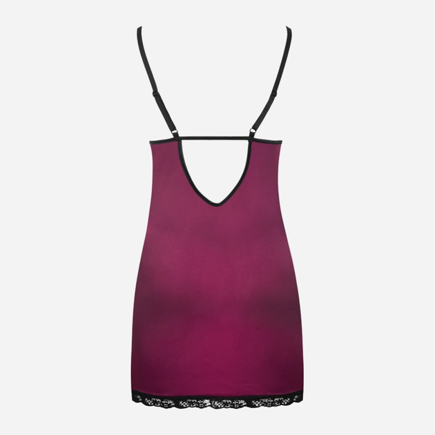 Еротичний комплект (пеньюар + трусики-стринги) CoFashion Phemiena CF 90433 S/M Бордовий (5902767122337) - зображення 6