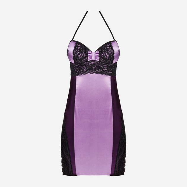 Еротичний комплект (пеньюар + трусики-стринги) LivCo Corsetti Fashion Yasti LC 13431 XL Фіолетовий (5907699449668) - зображення 2