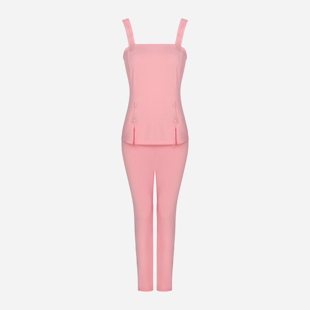 Piżama (top + spodnie) LivCo Corsetti Fashion Kame LC 50002 S Pink (5907996380442) - obraz 2