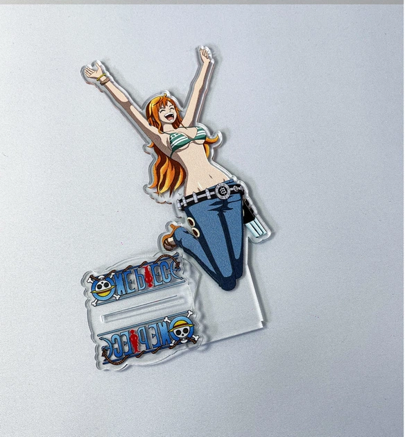 Акриловая коллекционная фигурка WorkPlaceShop One Piece - Ван-Пис (Нами) 18 cм - изображение 4