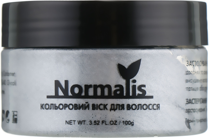 Цветной воск для волос, серебристый - Normalis 100g (733715-78468 ...