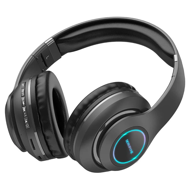 Навушники Bluetooth BOROFONE BO17 Чорний - изображение 4