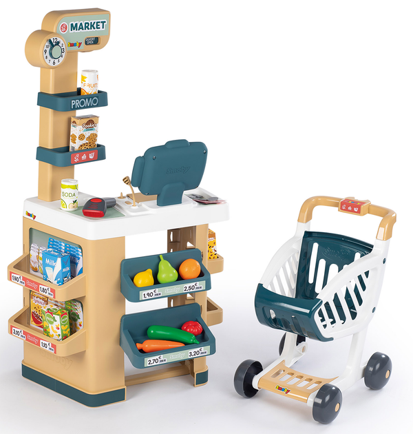 Игровой набор Smoby Toys Интерактивный маркет со звуковым эффектом и ...