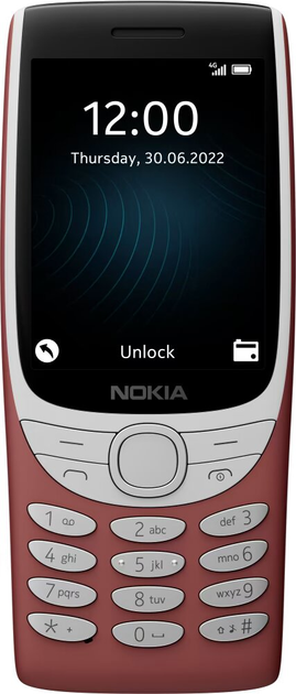 Telefon komórkowy Nokia 8210 Dual Sim 4G Czerwony (6438409078469) - obraz 2