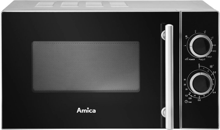 Мікрохвильова піч Amica AMGF20M1GS - зображення 1