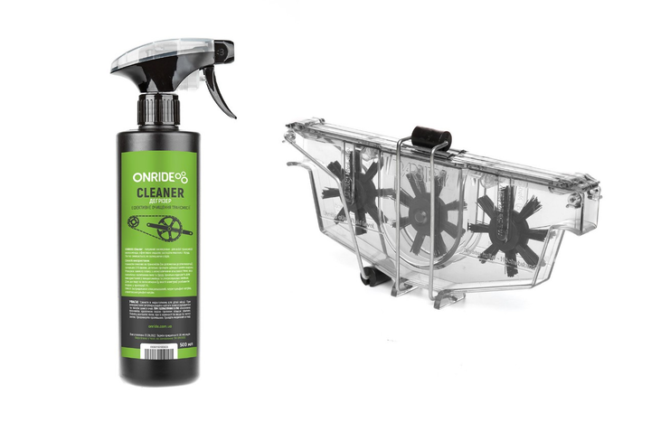 Набор дегризер ONRIDE CLEANER 500 мл + Мойка цепи ONRIDE Clean – фото ...