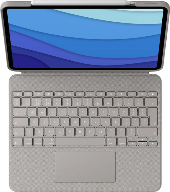 Обкладинка-клавіатура Logitech Combo Touch для Apple iPad Pro 12.9" 5th Gen (920-010258) - зображення 2