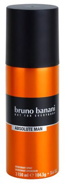 Perfumowany dezodorant w sprayu Bruno Banani Absolute Man 150 ml (3616302035410) - obraz 1