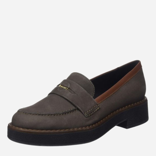 Loafersy Damskie Geox D849TE0LT43-C6394 37 24 cm Brązowe (8058279606210) - obraz 2