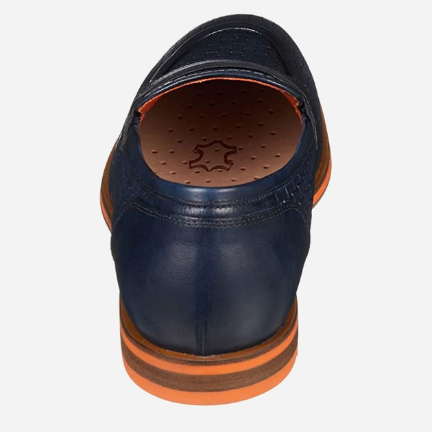 Чоловічі лофери Geox U927CA06R1J-C4002 41 27.3 см Темно-сині (8058279796805) - зображення 3