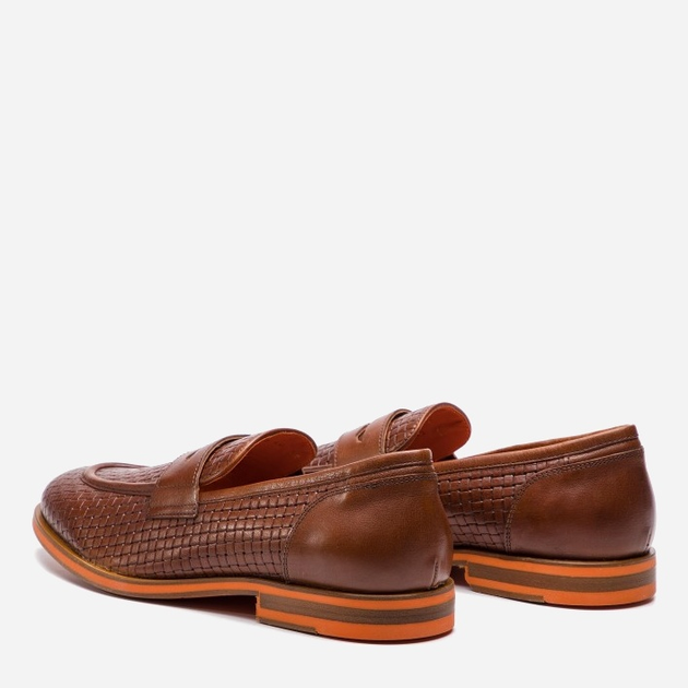 Loafersy Męskie Geox U927CA06R1J-C6003 43.5 29 cm Brązowe (8058279796966) - obraz 2