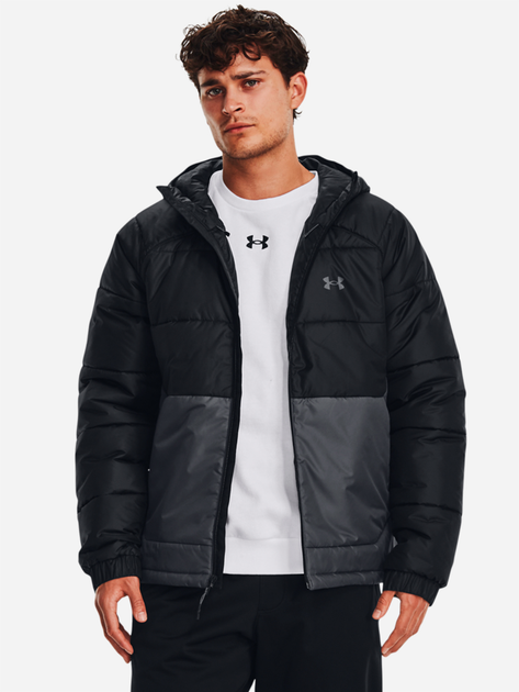 Куртка демисезонная с капюшоном мужская Under Armour Strm Ins Hd Jkt ...
