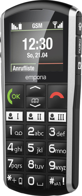 Telefon komórkowy Emporia Simplicity V27 Black - obraz 5