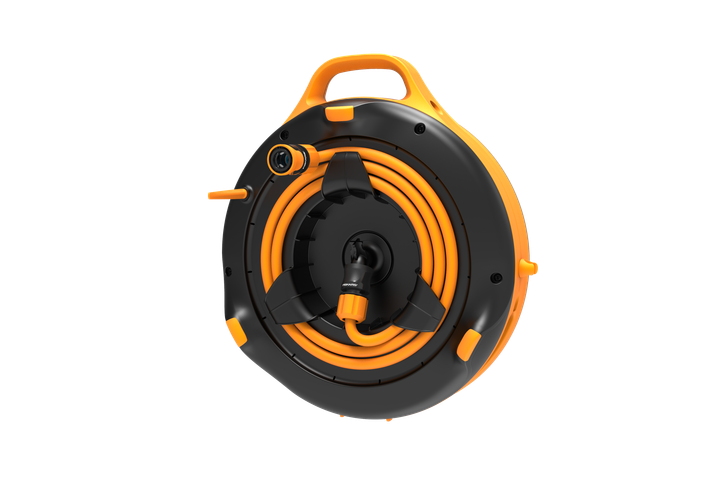 Котушка зі шлангом Fiskars S 3/8" (9мм) L-15м з набором аксесуарів (1020436) - зображення 2