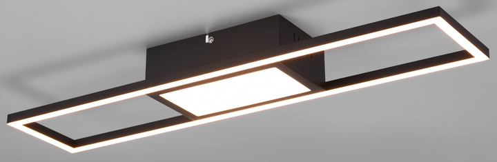 Люстра LED светодиодная потолочная Reality с пультом управления RIGIDO 22W 2800lm 2700 - 6000K (R67172132) на кухню, для спальни, для гостиной - изображение 1