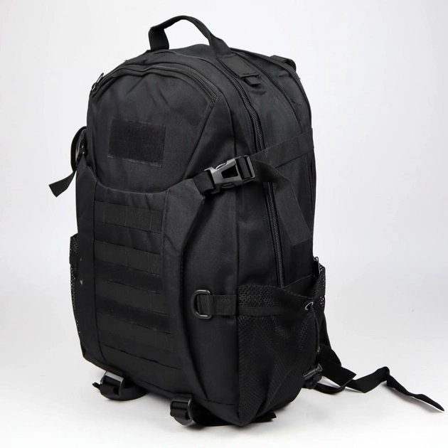 Тактичний штурмовий рюкзак Molly Nylon 900d 35 л Black - зображення 2