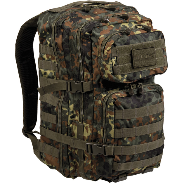 Рюкзак тактичний Mil-Tec US Assault Pack II 36 л Flecktarn - зображення 1