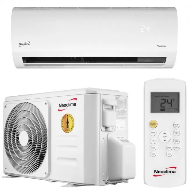 Инверторный кондиционер Neoclima Therminator 2.0 NS-12AHEIw/NU-12AHEIw ...
