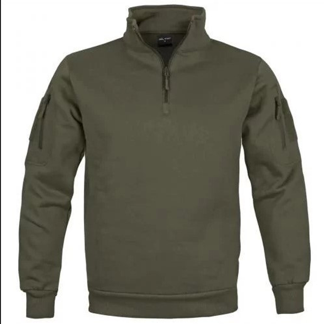 Кофта тактическая Olive Mil-Tec Tactical Sweatshirt 11472512-2ХL - изображение 1