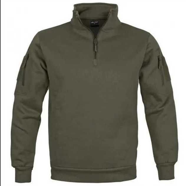 Кофта тактическая Olive Mil-Tec Tactical Sweatshirt 11472512-S - изображение 1