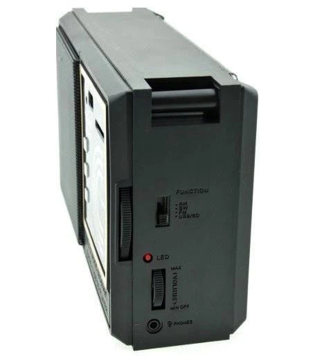 Радиоприемник Golon (UAR) портативное радио USB/SD/FM + электронные часы в комплекте - Фото 4 Радиоприемник Golon (UAR) портативное радио USB/SD/FM + электронные часы в комплекте - изображение 4