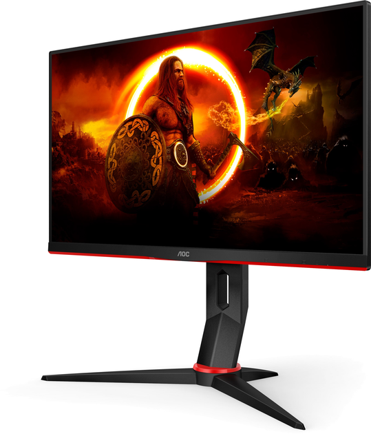 Монітор 24" AOC Q24G2A/BK -- IPS QHD (2K) / 165Hz / HDR Mode / Adaptive-Sync / G-Sync Compatible / AMD FreeSync / Low input lag / sRGB 109% / Speakers 2W - зображення 5