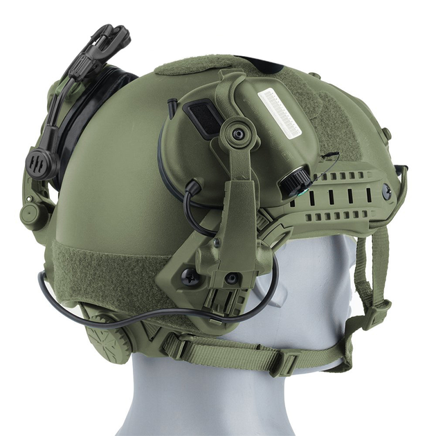 Активна гарнітура з додатковим кріпленням на шолом Earmor M32X Mark 3 - зображення 2