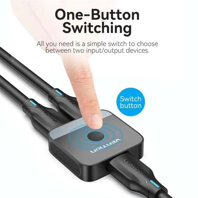 Switch Vention HDMI Switcher 2.0 (AKOB0) - obraz 2