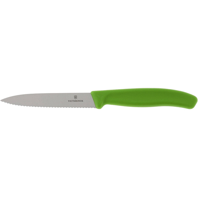 Кухонный нож Victorinox с серрейторной заточкой 10 см 6.7736.L4 – фото ...