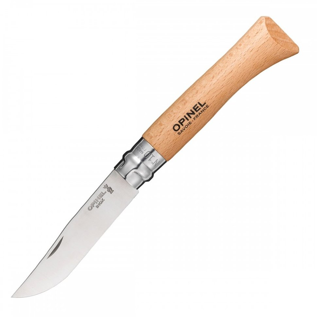 Нож складной Opinel 12 VRI inox тип Viroblock Длина клинка 120 мм - изображение 1