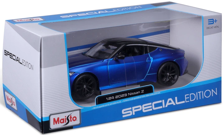 Model kompozytowy Maisto Nissan Z 2023 1:24 niebieski (32904) (90159070313) - obraz 2
