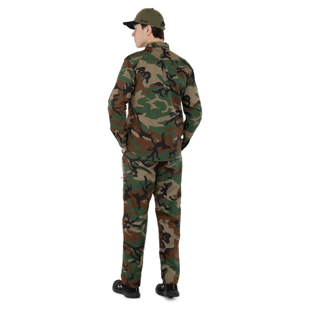 Костюм тактический (рубашка и брюки) Military Rangers ZK-SU1127 размер: XXXL Цвет: Камуфляж Woodland - изображение 2