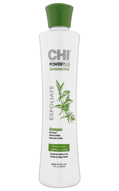 Шампунь эксфолиант для укрепления и роста волос CHI PowerPlus Exfoliate Shampoo 355 мл (633911789261) - Фото 1 Шампунь эксфолиант для укрепления и роста волос CHI PowerPlus Exfoliate Shampoo 355 мл (633911789261) - изображение 1