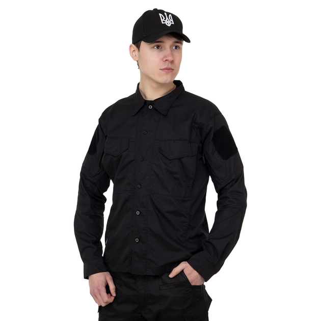 Китель тактический Military Rangers ZK-JK6006 размер: 3XL (52-54) Цвет: Черный - изображение 1