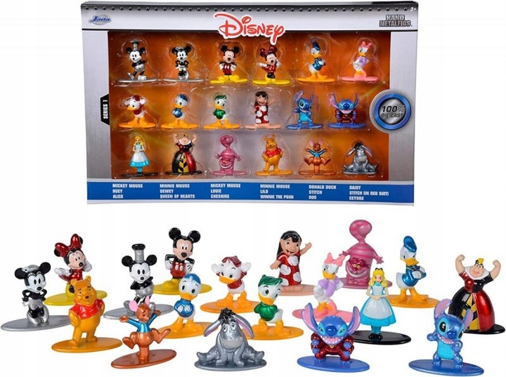 Figurki Jada Toys Disney metalowe 18 szt (4006333080142) - obraz 1