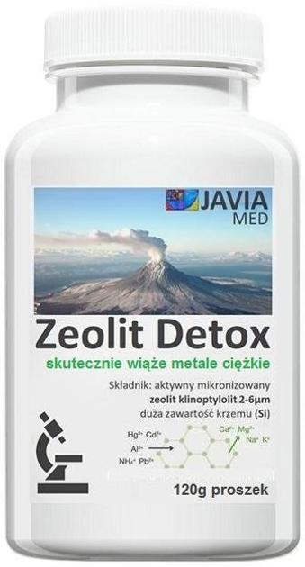 Універсальний засіб для чищення Javia Med Zeolit Detox 120 г (5903943954186) - зображення 1